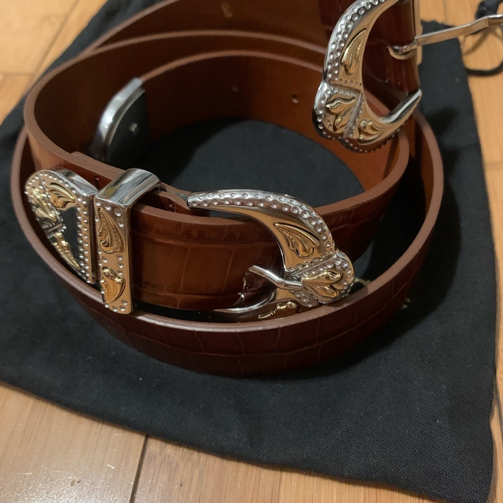 Maje leather belt size 3 - Picture 2 of 2
